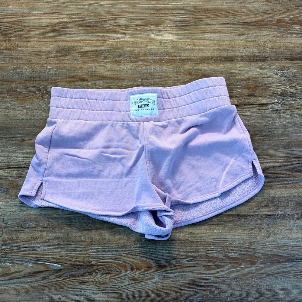 Purple Terry Pacsun Boxing Shorts